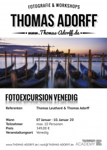 Fotoexcursion - Venedig