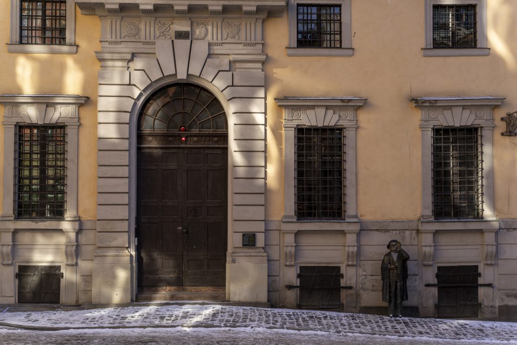 Historisches Portal in Gamla Stan